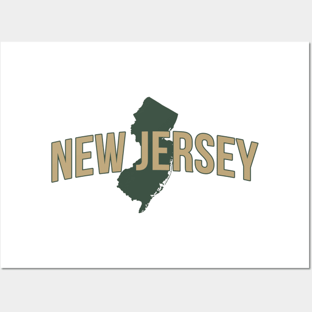 New Jersey State Wall Art by Novel_Designs